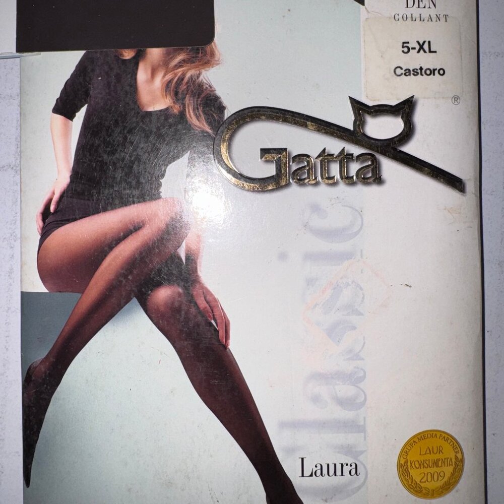 Gatta Laura 20 den Classic Women Tights - COLOR - CASTORO SIZE 5/XL
